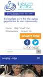 Mobile Screenshot of langleylodge.org